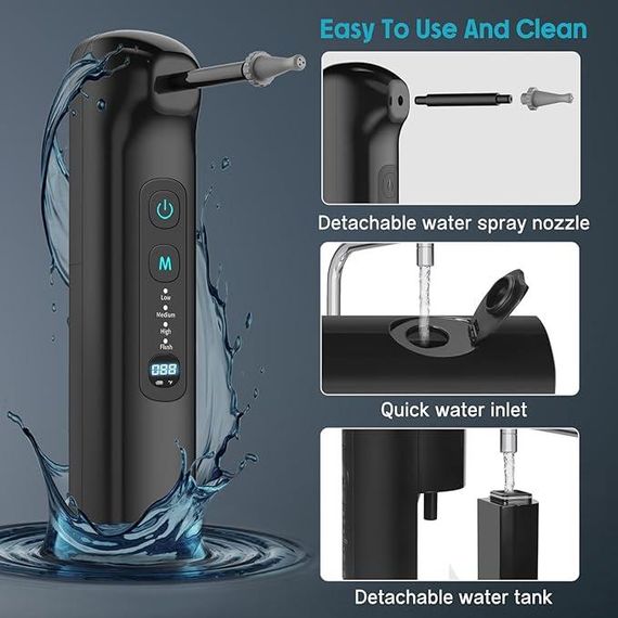 Устройство для чистки ушей Powered Earwax Remover XE-201 — мягкое средство для удаления ушной серы (Цвет белый) | Зображення 1