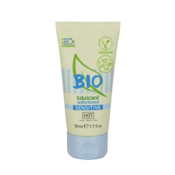 Органічний лубрикант на водній основі Hot Bio Lube Sensitive, 50 мл sexstyle