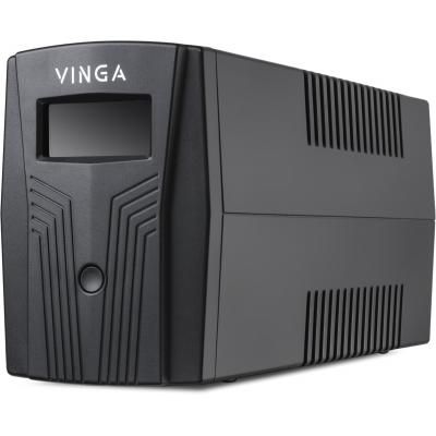Пристрій безперебійного живлення Vinga LCD 600VA plastic case (VPC-600P) | Зображення 2