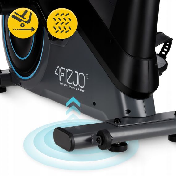 Велотренажер магнітний 4FIZJO Pro+ TBIKE05 Black/Blue (P-5905973401630) | Зображення 6