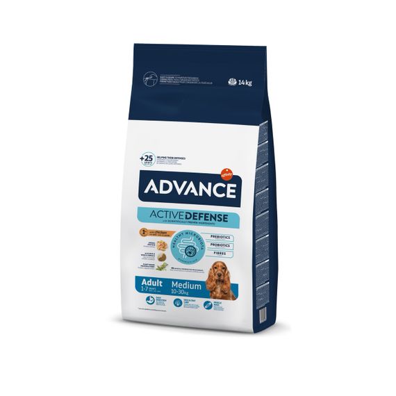 Сухий корм із куркою для собак середніх порід Advance Medium Adult, 14 кг