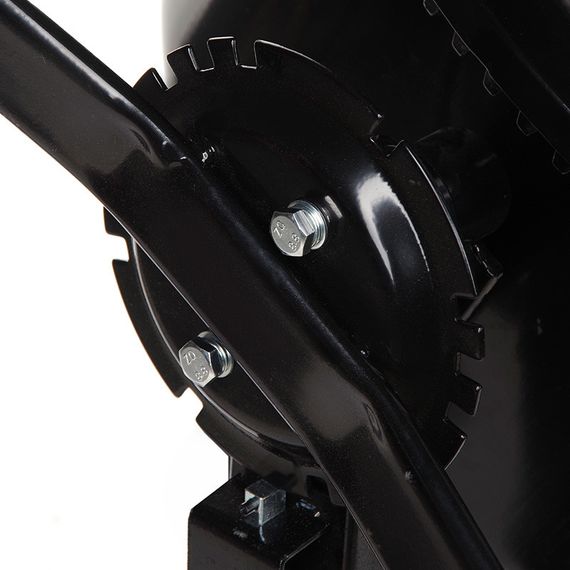 Бетономешалка СМ-120 28-30об/мин. 550Вт, 120л (венец из чугуна) APRO | Зображення 6