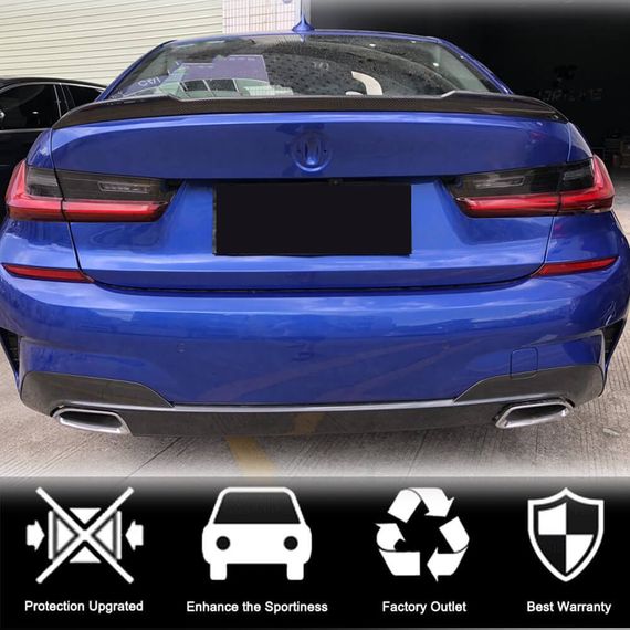 Спойлер PSM-Style V2 (для G20/G80, Карбон) для BMW 3 серия G20/21 2018- гг | Зображення 2