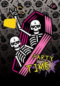Блокнот 4Profi  "Skeleton" tomb party 48 листов  формат А5 904891