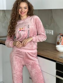 Пижама женская Розовая 2XL (2513)