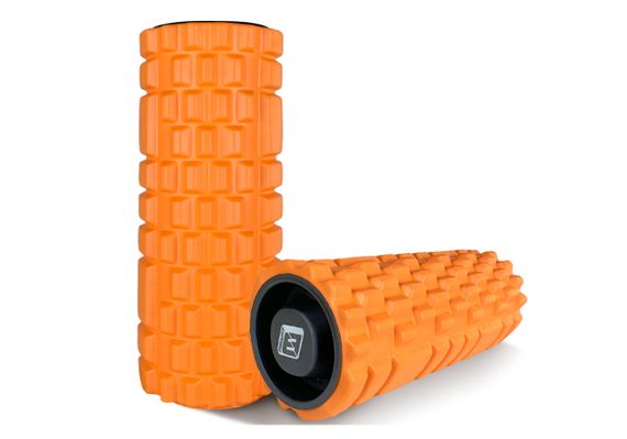 Масажний ролик EasyFit Grid Roller 33 см v.1.1 Помаранчевий (EF-2020a-OR) | Зображення 2