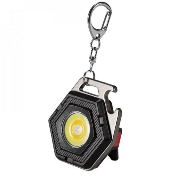 LED ліхтар кишеньковий, Акумуляторний ліхтарик W5128 з Type-c   знижка | Зображення 1