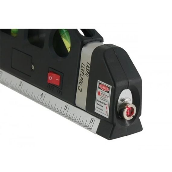 Лазерний рівень із вбудованою рулеткою Laser Level Pro 3 Нівелір будівельний | Зображення 3