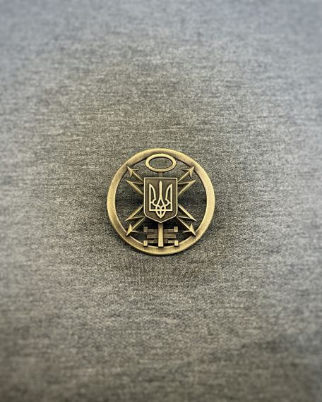 Кокарда на берет Спецсвязи металл | Зображення 2