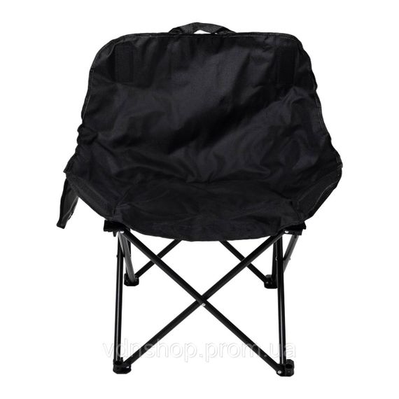 Кресло раскладное туристическое 47х58х70 см с карманом Черное SJ-0056-1 | Зображення 1