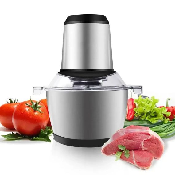 УЦЕНКА! Блендер-измельчитель электрический Cooking Молния 2 литра Металл 850 Вт (Плохая упаковка 3108) | Зображення 4