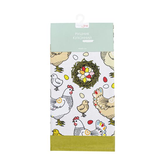 Рушник Home Line 64852 Китай 40x60  Бавовна Принт