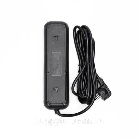 Мережевий фільтр чорний з вимикачем 3 розетки 3хUSB-A 1xUSB-C 3м HP-5-34 | Зображення 5
