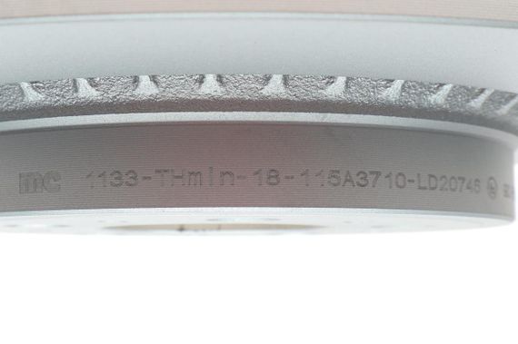 Диск тормозной задний Volvo XC90 02-14 308x20  23-1133C | Зображення 3