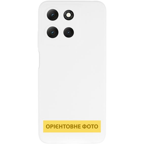 Чохол Silicone Cover Lakshmi Full Camera (AAA) для Motorola Moto G15 4G Білий / White | Зображення 1