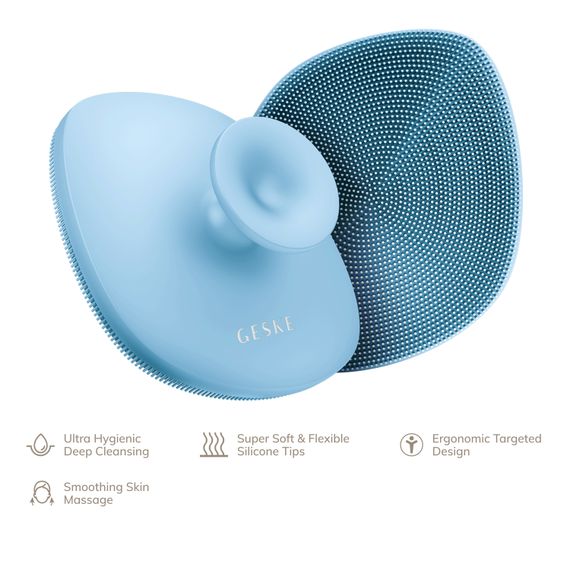 Щетка для тела GESKE Body Brush 4в1 starlight, Голубой | Зображення 1