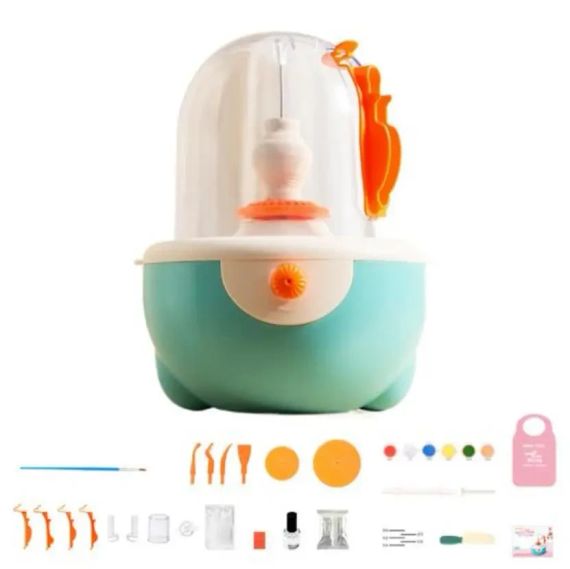 Детская игрушка для гончарного искусства / Электрическая игрушка для лепки глины своими руками /Развивающая гончарная игрушка | Зображення 4