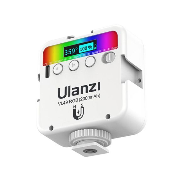 Відеосвітло Ulanzi Vijim RGB Light White (UV-2586 VL49 RGB) | Зображення 5