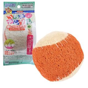 DoggyMan Loofah Ball доггимен м'яч люфа жувальна іграшка для чищення зубів собак 6х5,5 см