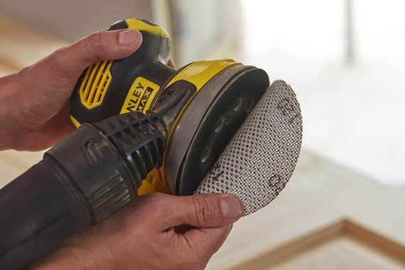 Шліфмашина ексцентрикова акумуляторна безщіткова STANLEY FATMAX SFMCW220B | Зображення 3