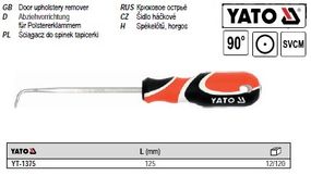 Шило YATO Польща гнуте 90° l=125 мм YT-1375
