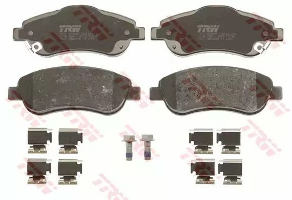 Колодки передні гальмівні Honda CR-V, TRW (GDB3445) | Зображення 3