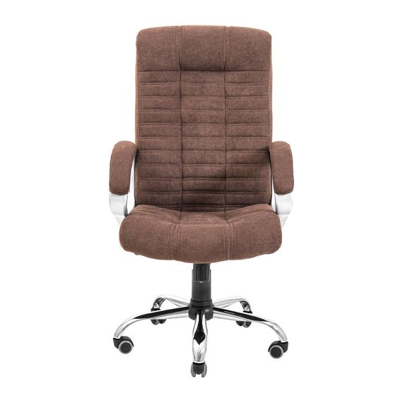 Крісло Атлант Хром П2 M-1 (Tilt) Місті Шоколад | Зображення 1