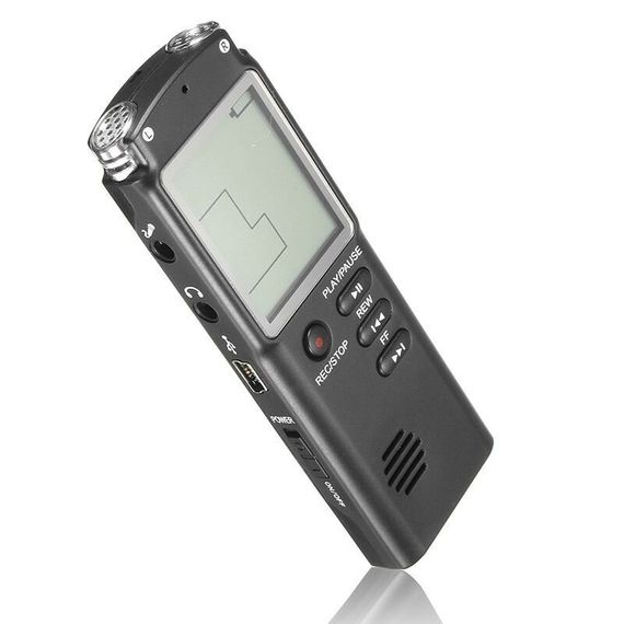 Портативний цифровий диктофон Savetek T-60, VAS, 32 Гб, MP3, стерео | Зображення 4
