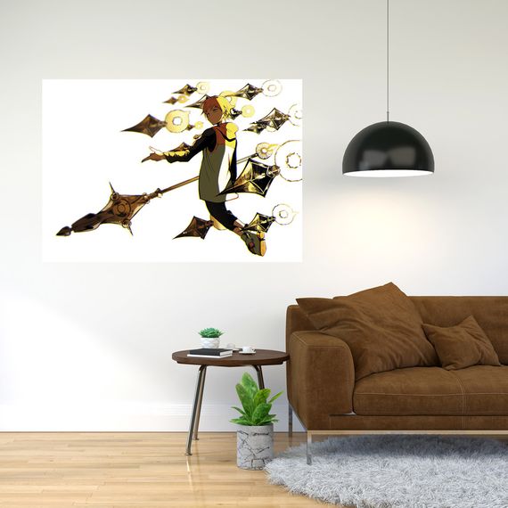 Плакат-постер з принтом Кавун Nanatsu no Taizai - Сім смертних гріхів A4 ПЛ000828(A4)