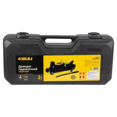 Домкрат Sigma гидравлический бутылочный 2т H 130-345мм (6104021) | Зображення 5