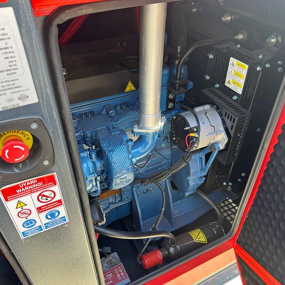 Генератор дизельний OYAL OYB-110 BAUDOUIN 110KVA/88KW, трифазний 230/400V, 50Hz (AVR+ATS(АВР) у комплекті) | Зображення 6