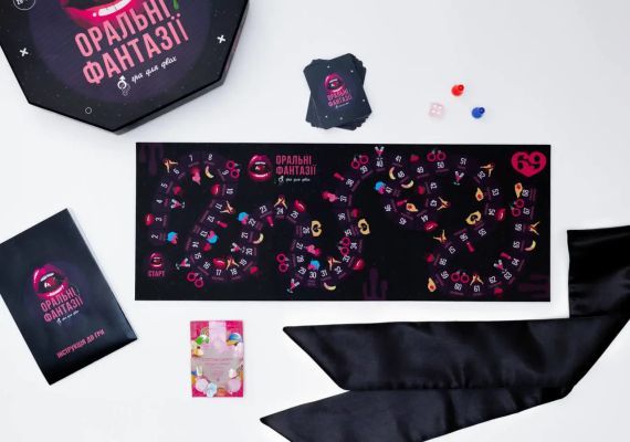 Настільна гра Оральні Фантазії Fun Games (UKR) Sex Aura | Зображення 2