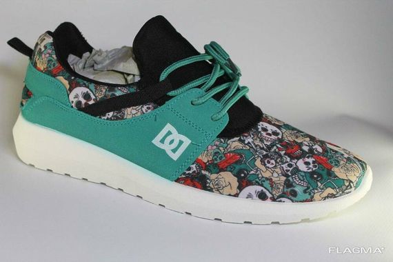 Мужские кроссовки DC Green Old School размеры 42, 43, 44