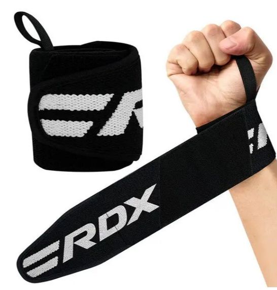 Бинти для зап'ясть (кистьові бинти) RDX W2 Gym Wrist Wraps Black Pro (WAH-W2B)