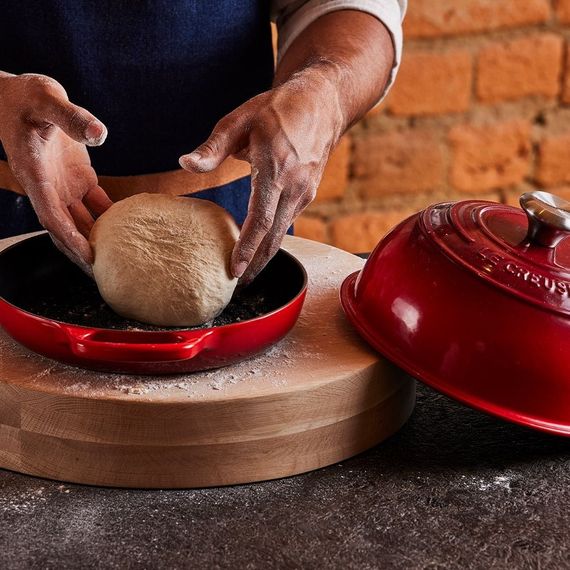 Форма для выпечки хлеба Le Creuset Bread Oven Cerise 21301240600430 24х17.6х4.8 см 1.6 л вишневая | Зображення 3