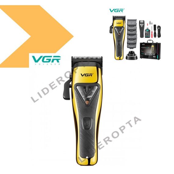 Акумуляторна машинка для стрижки з мотором 9000 об/хв XPRO VGR V-015 (44951- V-01_2730) | Зображення 3
