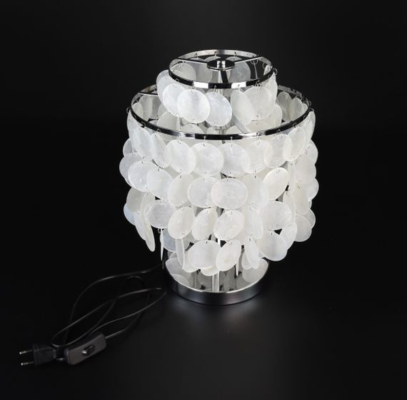 Настільна лампа 27952 Хром 37х27х27 см. | Зображення 1