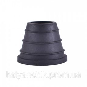 Ущільнювач під чашу кальяну Yahya soft tuch силіконовий чорний