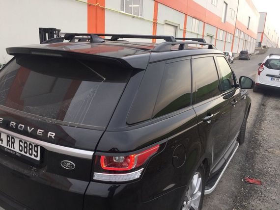 Перемички на звичайні рейлінги без ключа (2 шт) Сірий для Range Rover Sport 2014-2024 рр | Зображення 4