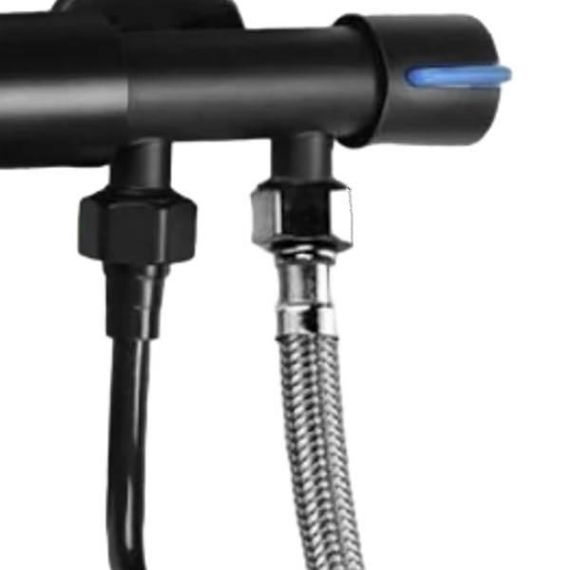 Сместитель ручной, набор для биде из нержавеющей стали AND AA22-2 Черный