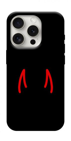 Чохол з картинкою Red horns для Apple iPhone 16 Pro Max (6.9")