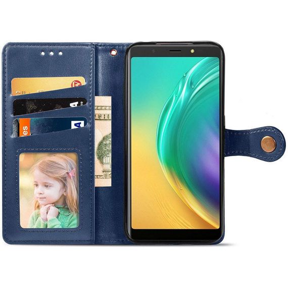 Шкіряний чохол-книжка GETMAN Gallant (PU) для TECNO POP 4 | Зображення 3