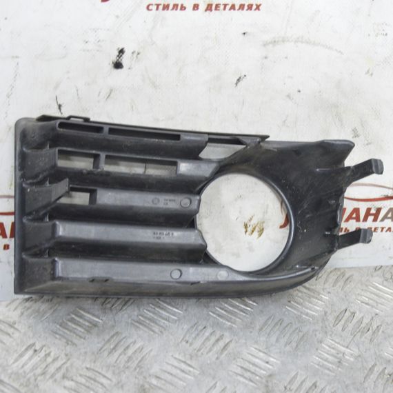 Решітка бампера ліва під протитуманну фару Volkswagen Golf V 2003-2008 Фольксваген Гольф 5 1K0853665B | Зображення 1