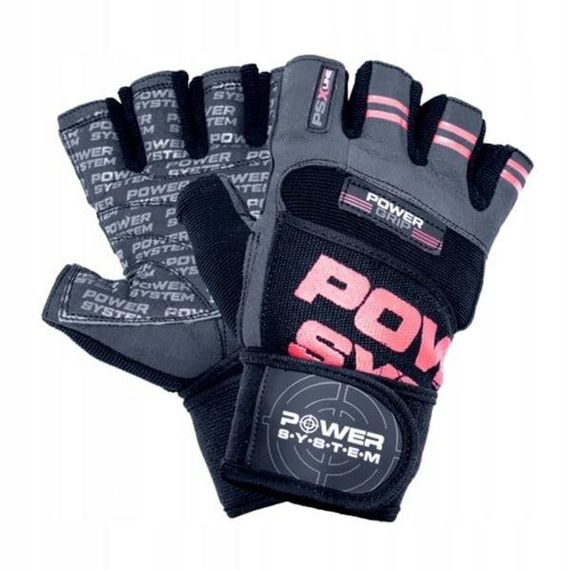 Рукавички для фітнесу Power System PS-2800 Red L | Зображення 1