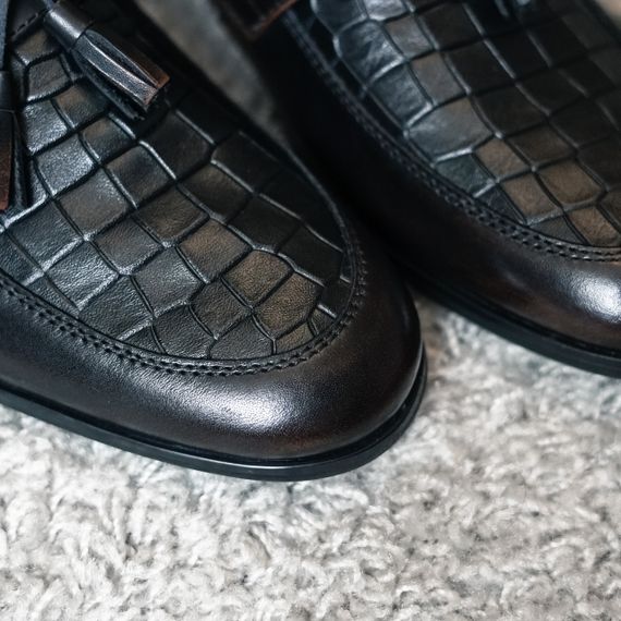 Коричневі туфлі без шнурків VadRus 42 розмір | Зображення 5