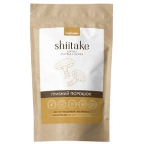 Грибной комплекс Fungipapa Шиитаке (Lentinula edodes) - грибной порошок 60 г /30 порций/
