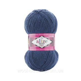 Шкарпеткова пряжа Alize Superwash Comfort Socks, синій джинс 846