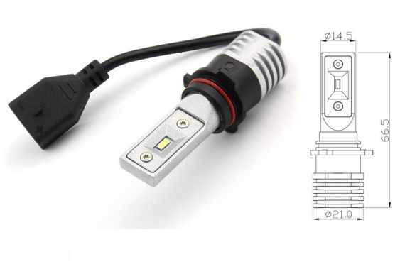 Комплект світлодіодних ламп BAXSTER SE Plus PSX26 PG18,5d-3 9-32V 6000K 4000Lm | Зображення 1