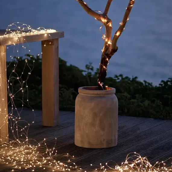 Новорічна гірлянда кінський хвіст 500 LED 20 ниток Warm White, світлодіодна гірлянда пучок знижка