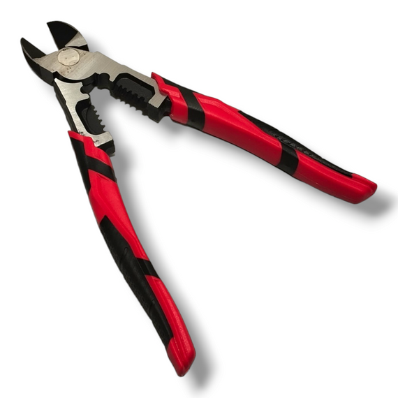 Бокорізи кусачки 205мм універсальні зі знімачами ізоляції HAISSER (арт.41180) знімач ізоляції | Зображення 1